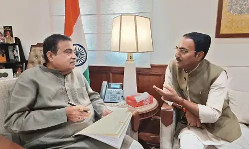 अजयगढ़-पन्ना-दमोह रोड को नेशनल हाईवे बनाने की मांग, पूर्व मंत्री बृजेन्द्र प्रताप सिंह ने केन्द्रीय मंत्री नितिन गडकरी से की मुलाकात