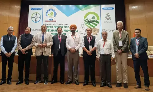 डीएसआर से पानी की खपत में 35% तक कमी और खेती की लागत में ₹14,000 प्रति हेक्टेयर तक बचत संभव