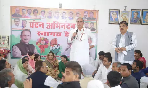 बुंदेलखंड यात्रा पर पन्ना पहुंचे पूर्व नेता प्रतिपक्ष अजय सिंह राहुल, भाजपा पर जमकर बरसे