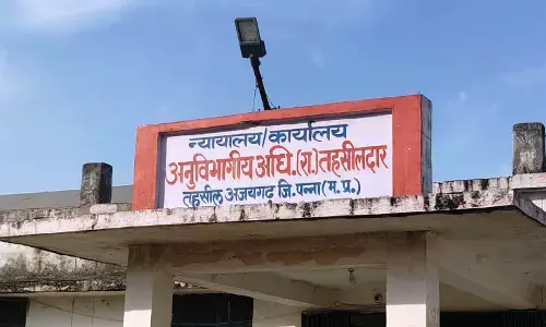 पटवारी व सर्वेयर की मिलीभगत से बंजर जमीन में उगा दी फसल