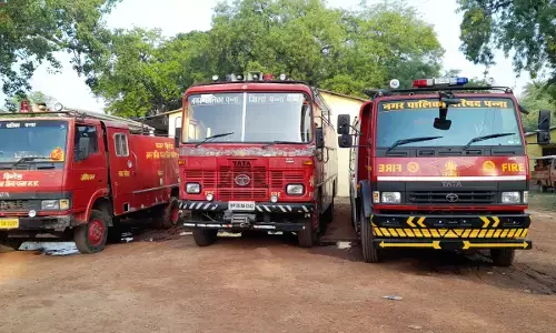 दम तोड़ती दमकल व्यवस्था, एक लाख की आबादी और बढ़ते क्षेत्रफल के बीच महज तीन गाडिय़ां चालू