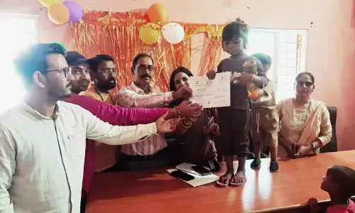 ककरहटी आंगनबाड़ी सेक्टर में प्रवेश उत्सव आयोजित