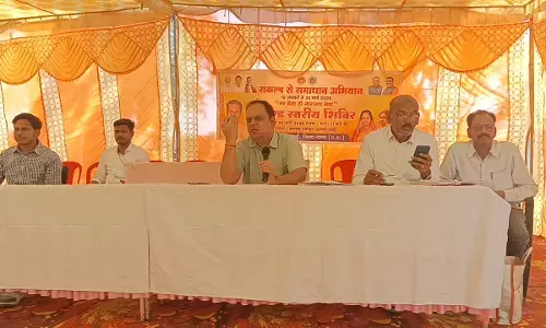 संकल्प से समाधान खण्ड स्तरीय शिविर जनपद परिसर में आयोजित