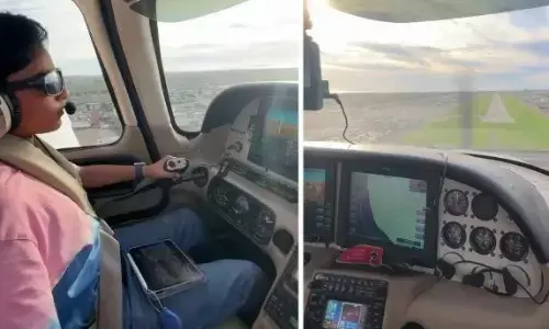 11 साल का बच्चा पायलट की तरह उड़ा रहा प्लेन, सोशल मीडिया पर वीडियो देख हैरान हुए लोग
