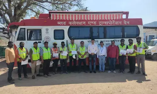 रूंझ बांध परियोजना स्थल पर रक्तदान शिविर सम्पन्न, १३ यूनिट रक्त का हुआ एकत्रीकरण