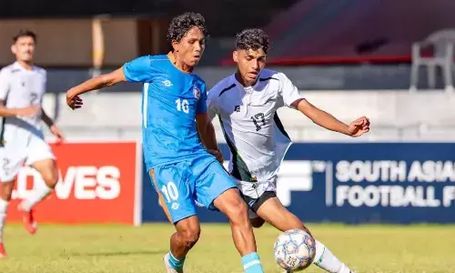 भारतीय फुटबॉल टीम का शानदार प्रदर्शन, पाकिस्तान को 3-0 से हराया, सेमीफाइनल में बनाई जगह