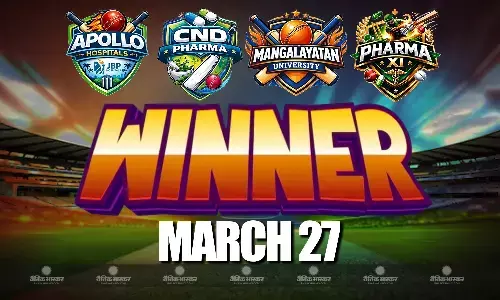 दैनिक भास्कर कॉर्पोरेट कप क्रिकेट टूर्नामेंट में खिलाड़ियों ने किया शानदार खेल का प्रदर्शन