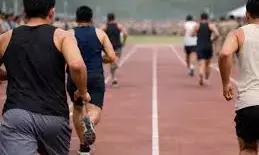 पुलिस भर्ती दौड़ के दौरान युवक की मौत