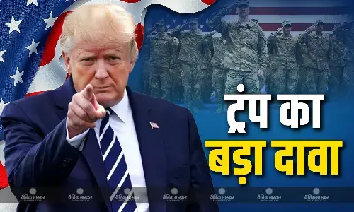 ईरान के साथ जंग के बीच ट्रंप ने फिर दिया बड़ा बयान, अमेरिकी सेना को बताया दुनिया की सबसे ताकतवर सेना