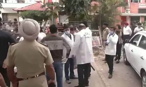 चंड़ीगढ़ में बम ब्लास्ट से दहला भाजपा का दफ्तर, चारो-ओर अफरा तफरी का माहौल, शहर में हाई अलर्ट जारी