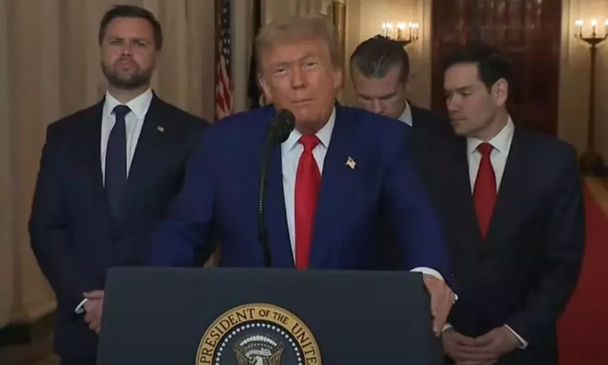 48 घंटे में होर्मुज खोलो वरना.., ट्रंप की ईरान को एक और धमकी, बात न मानने पर दी तबाह करने की चेतावनी 48 घंटे में होर्मुज खोलो वरना.., ट्रंप की ईरान को एक और धमकी, बात न मानने पर दी तबाह करने की चेतावनी