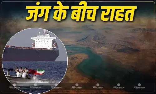 भारत को बड़ी राहत, LPG टैंकर ग्रीन सान्वी होर्मुज स्ट्रेट से सुरक्षित पार