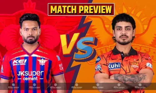 लखनऊ पहली जीत तो हैदराबाद जीत को बरकरार रखने के लिए आमने-सामने, जानें प्लेइंग 11 से लेकर हेड टू हेड, मौसम-पिच रिपोर्ट तक सब लखनऊ पहली जीत तो हैदराबाद जीत को बरकरार रखने के लिए आमने-सामने, जानें प्लेइंग 11 से लेकर हेड टू हेड, मौसम-पिच रिपोर्ट तक सब