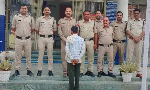 आम्र्स एक्ट के प्रकरण में फरार स्थाई वारंटी गिरफ्तार