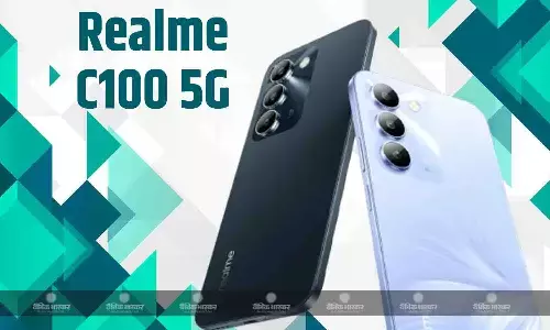 Realme C100 5G लॉन्च हुआ, इसमें है 50-मेगापिक्सल रियर कैमरा और 7,000mAh बैटरी