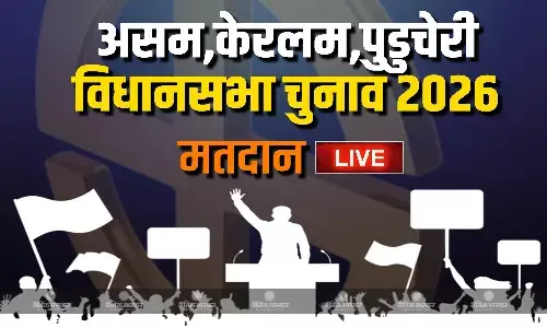 कांग्रेस नेता शमा मोहम्मद ने डाला वोट, केंद्रीय मंत्री सर्बानंद सोनोवाल ने किया असम की 100 सीटों पर जीत का दावा