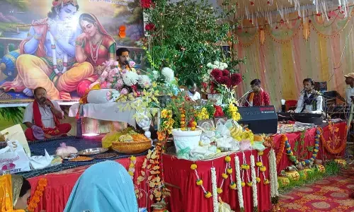 श्रीमदभागवत कथा,सुदामा चरित्र के प्रसंग ने भक्तों को भावविभोर किया