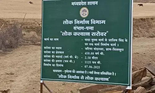 लोक सरोवर के नाम पर खोदी गई मौत की खाइयां, ठेकेदार की लापरवाही से मंडराया हादसों का खतरा