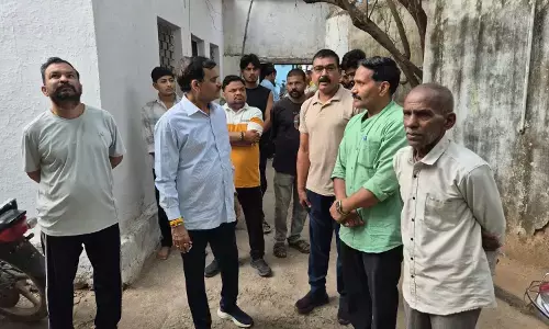 छत्रसाल व्यायाम शाला का सांसद विष्णु शर्मा ने किया निरीक्षण, सांसद निधि से विकास की कही बात