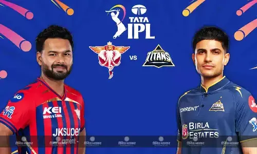 लखनऊ ने गुजरात के सामने रखा 165 रन का टारगेट, मार्करम के अलावा कोई भी बैटर नहीं छू पाया 30 रन का आंकड़ा, प्रसिद्ध कृष्णा ने झटके 4 विकेट