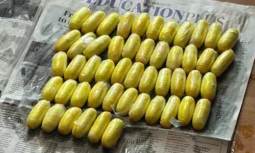 राजधानी एक्सप्रेस में शैम्पू बोतल से कोकीन तस्करी का भंडाफोड़, 4.26 करोड़ की ड्रग्स जब्त, महिला गिरफ्तार