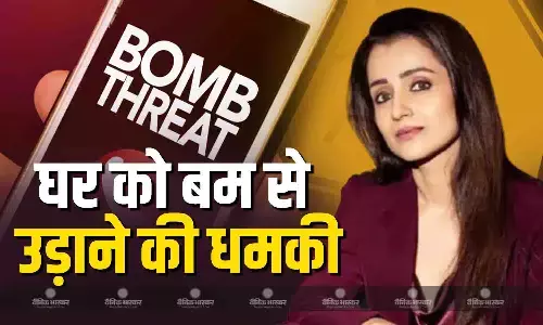 एक्ट्रेस तृषा कृष्णन के घर को बम से उड़ाने की मिली धमकी, 6 महीने में दूसरी बार हुई ऐसी घटना, एक्ट्रेस ने शेयर किया पोस्ट
