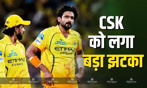 चेन्नई सुपरकिंग्स में गहराया इंजरी संकट, चोट के चलते स्टार पेस खलील अहमद हुए आईपीएल से बाहर