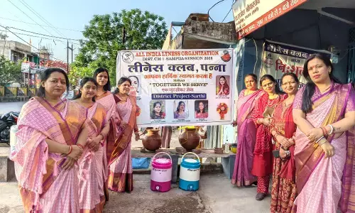 लीनेस क्लब ने नि:शुल्क प्याऊ का शुभारंभ