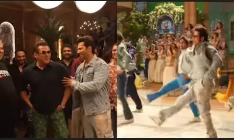 सलमान खान के सामने डांस करने से घबराए वरुण धवन का वीडियो वायरल, बोले-भारत का सबसे बड़ा कुंवारा