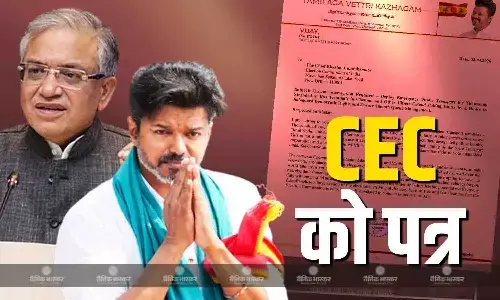 वोटिंग के बीच TVK प्रमुख ने मुख्य चुनाव आयुक्त को लिखा पत्र, विजय ने की मतदान का समय दो घंटे बढ़ाने की अपील