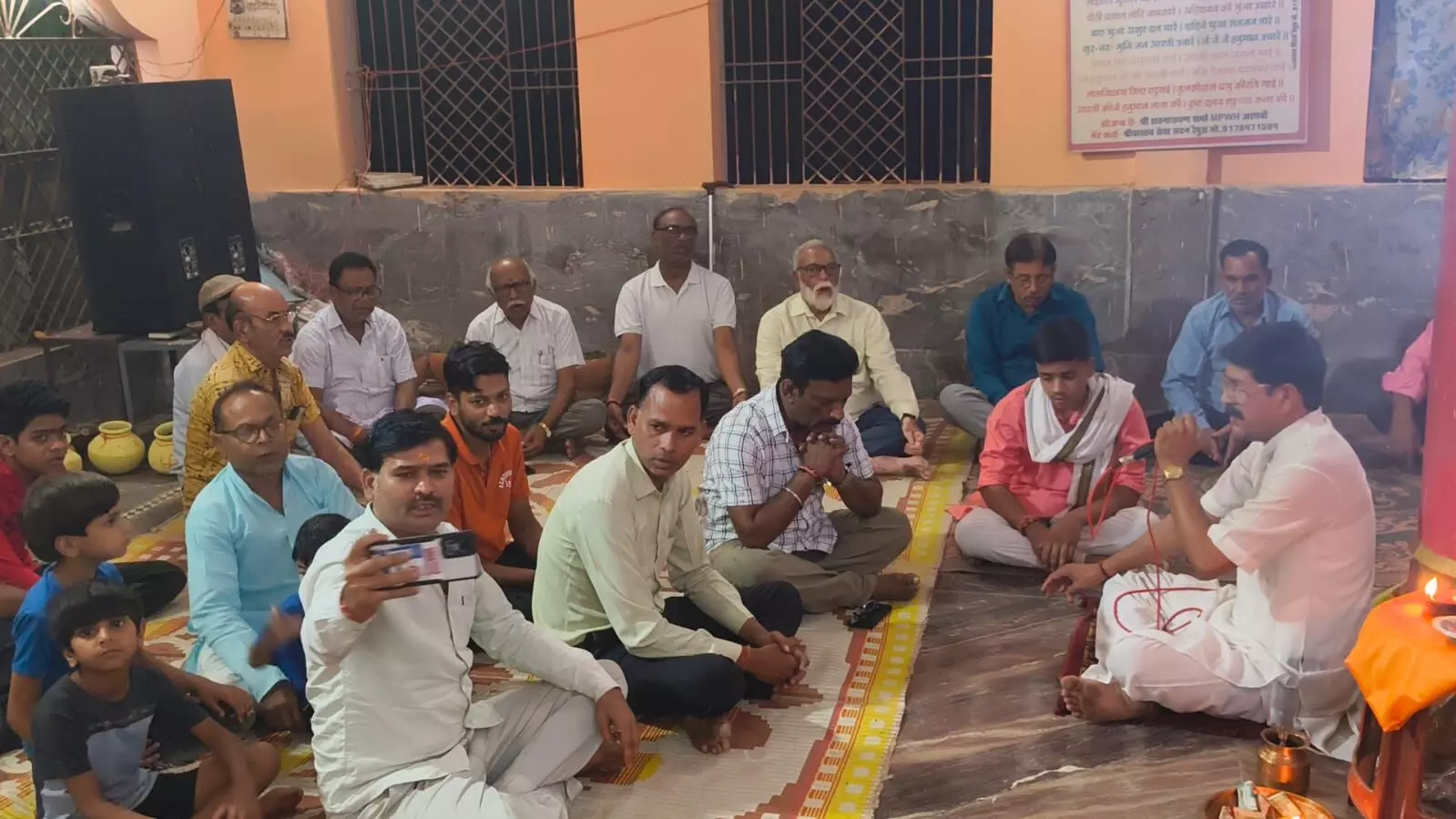 रैपुरा में भव्यता के साथ मनाया गया भगवान श्री चित्रगुप्त महाराज का प्राकट्योत्सव