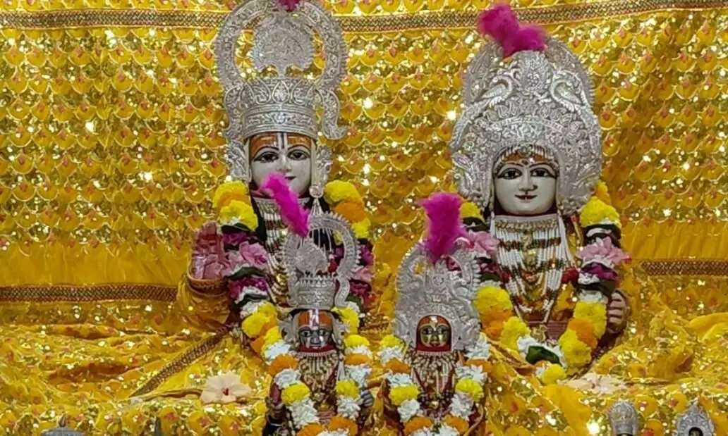 श्री रामहर्षण कुंज में धूमधाम से मनाई गई जानकी नवमीं, भण्डारे के साथ हुआ समापन