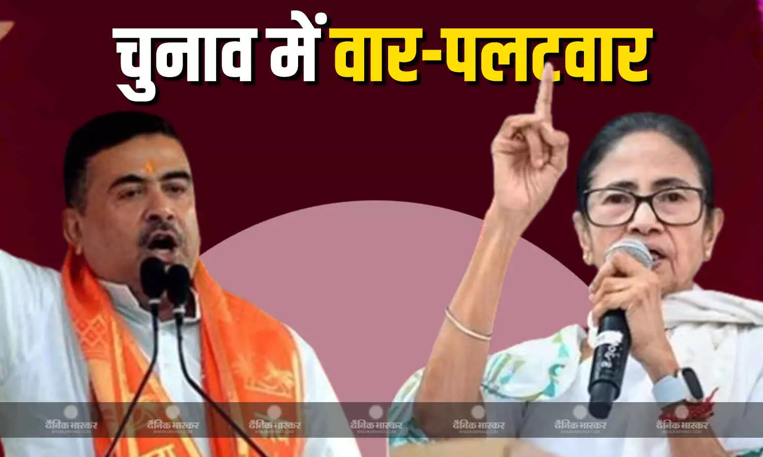 बीजेपी -टीएमसी ने एक दूसरे पर लगाए आरोप, EC में भी की शिकायत