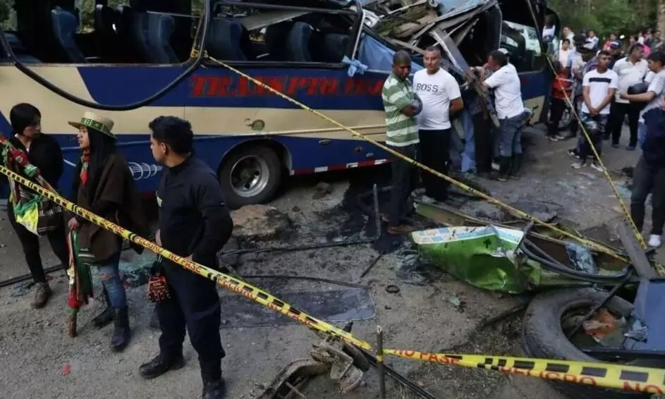 बस में हुआ भीषण धमाका, 13 लोगों की हुई दर्दनाक मौत, 38 घायल,  राष्ट्रपति गुस्तावो पेट्रो ने हमले की निंदा की