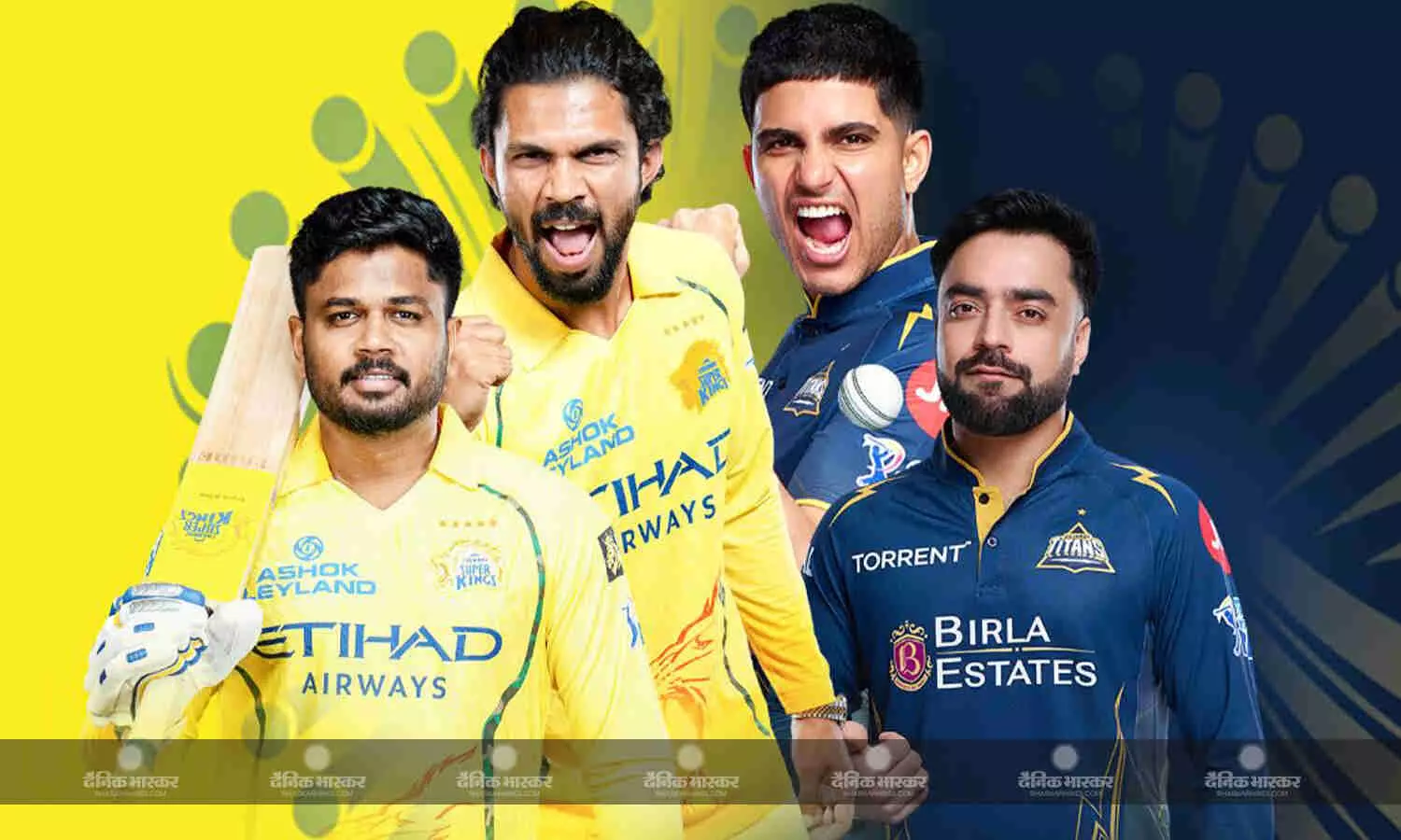 चेन्नई ने गुजरात को दिया 159 रन का टारगेट, कप्तान गायकवाड़ ने खेली 74 रन की शानदार पारी, कगिसो रबाडा ने झटके 3 विकेट