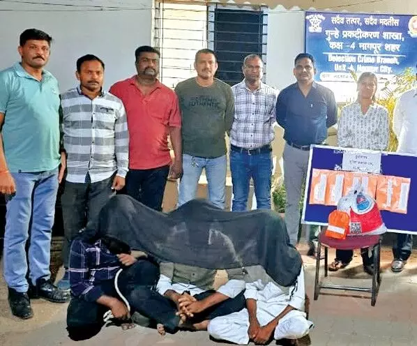 अंतरराज्यीय गांजा नेटवर्क का पर्दाफाश , मुंबई व हैदराबाद के 3 तस्कर गिरफ्तार
