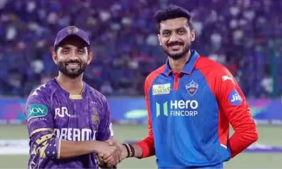 KKR ने टॉस जीतकर DC को पहले बैटिंग करने का दिया आमंत्रण, जानें दोनों टीमों की प्लेइंग-11 में कितने बदलाव हुए