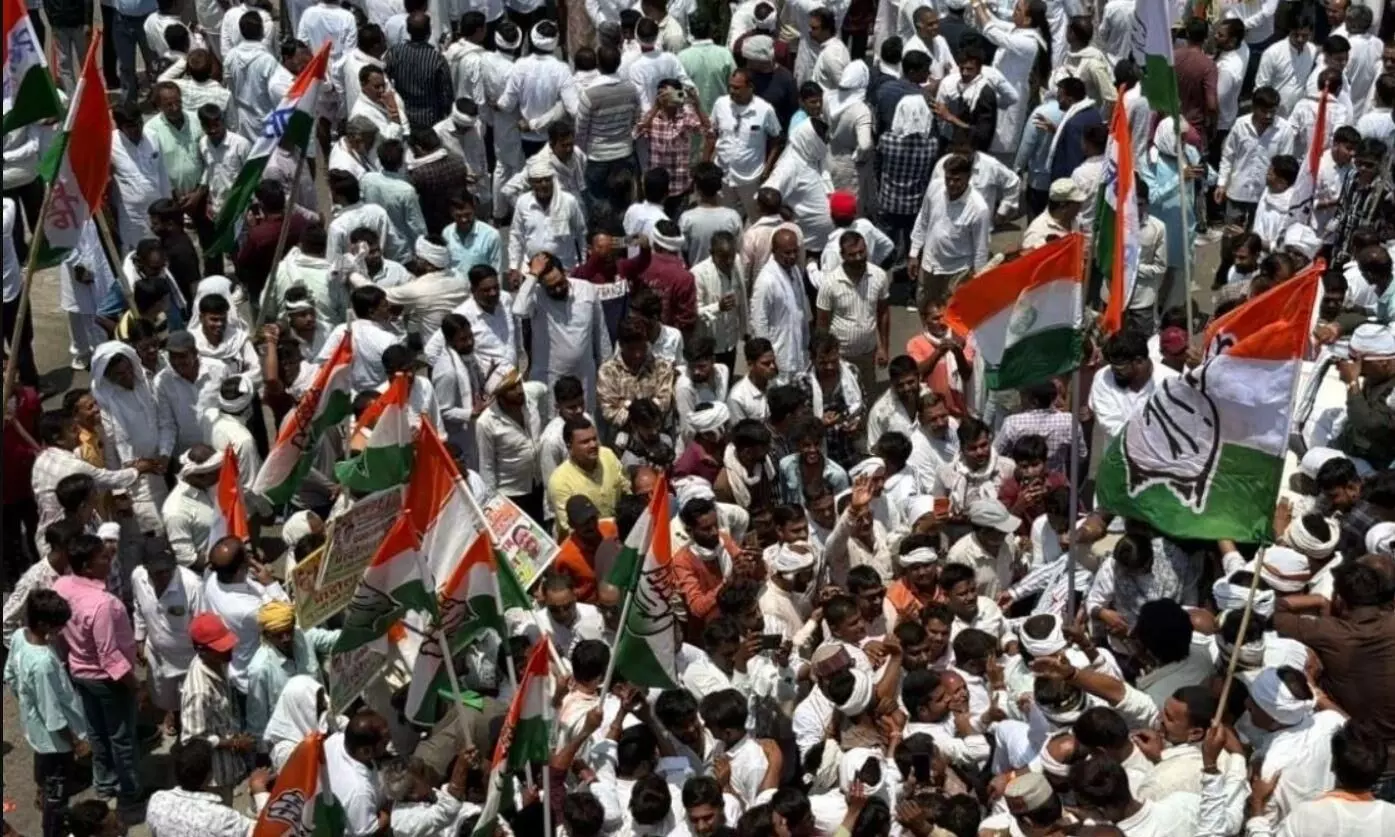 किसानों के मुद्दों पर कांग्रेस का खलघाट से लेकर मुरैना तक हाईवे जाम, पटवारी ने कहा अगली बार जेल भरो आंदोलन