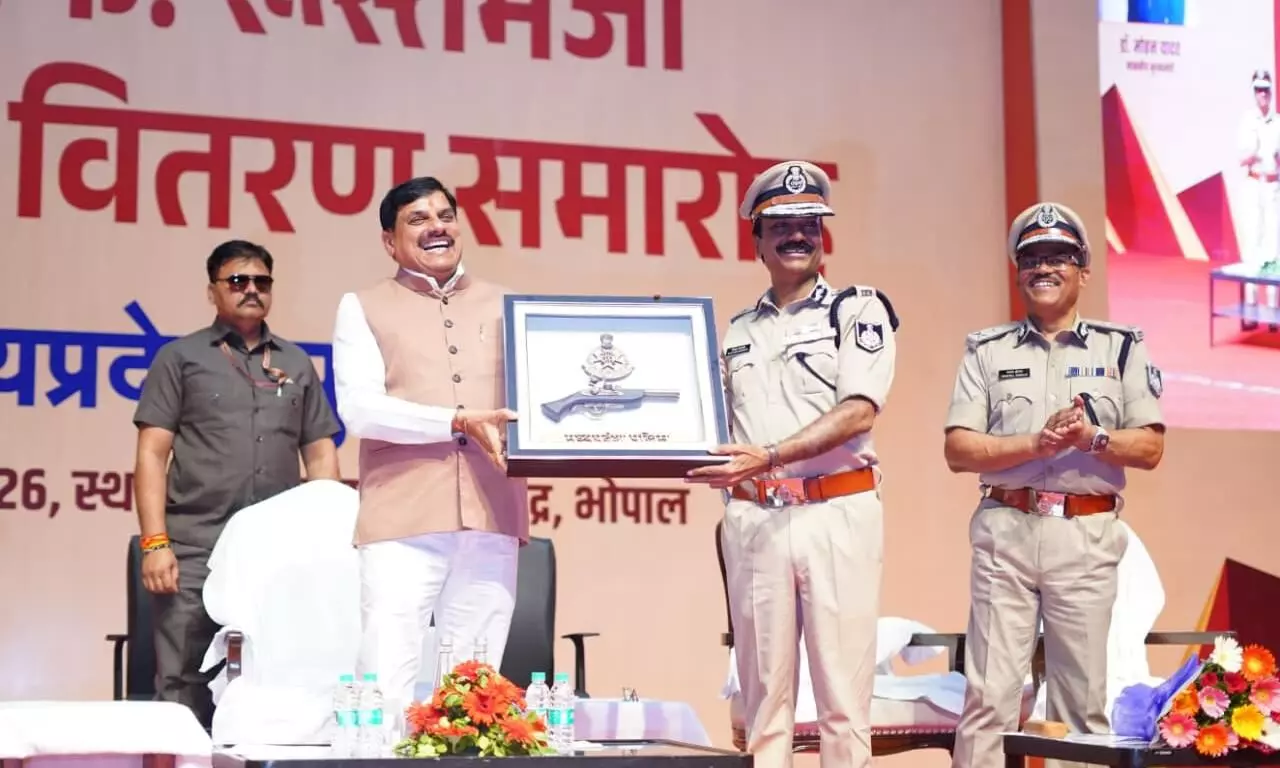 सम्मानित हुए 101 पुलिसकर्मी, सीएम डॉ. यादव बोले- हमारी पुलिस ने काम से बनाई अलग पहचान