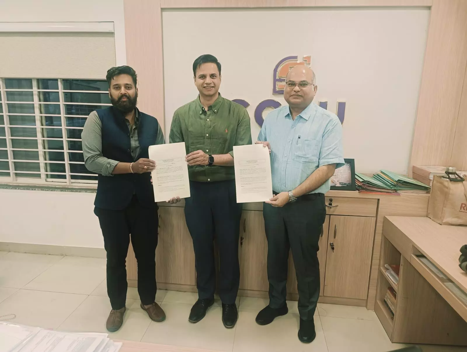 SGSU और Geeks of Gurukul का शैक्षणिक सहयोग, छात्रों को मिलेगा IIT-IIM एलुमनी से प्रशिक्षण