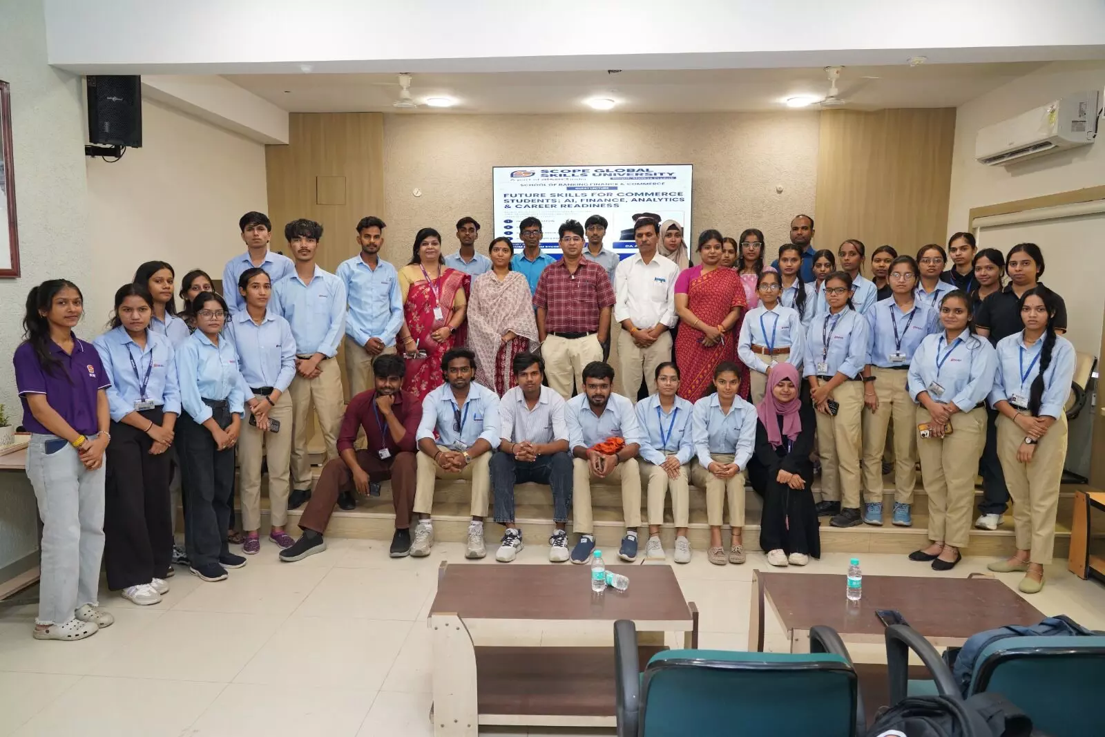स्कोप ग्लोबल स्किल्स यूनिवर्सिटी में “फ्यूचर स्किल्स फॉर कॉमर्स स्टूडेंट्स” विषय पर कार्यशाला का आयोजन स्कोप ग्लोबल स्किल्स यूनिवर्सिटी में “फ्यूचर स्किल्स फॉर कॉमर्स स्टूडेंट्स” विषय पर कार्यशाला का आयोजन