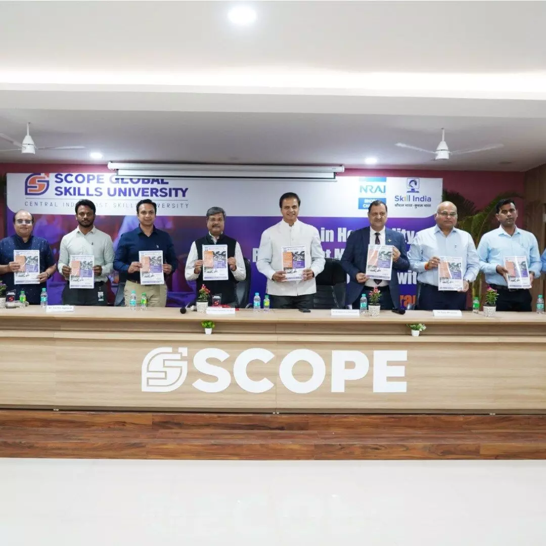 स्कोप ग्लोबल स्किल्स यूनिवर्सिटी (एसजीएसयू) एवं एनआरएआई के बीच हुआ एमओयू स्कोप ग्लोबल स्किल्स यूनिवर्सिटी (एसजीएसयू) एवं एनआरएआई के बीच हुआ एमओयू