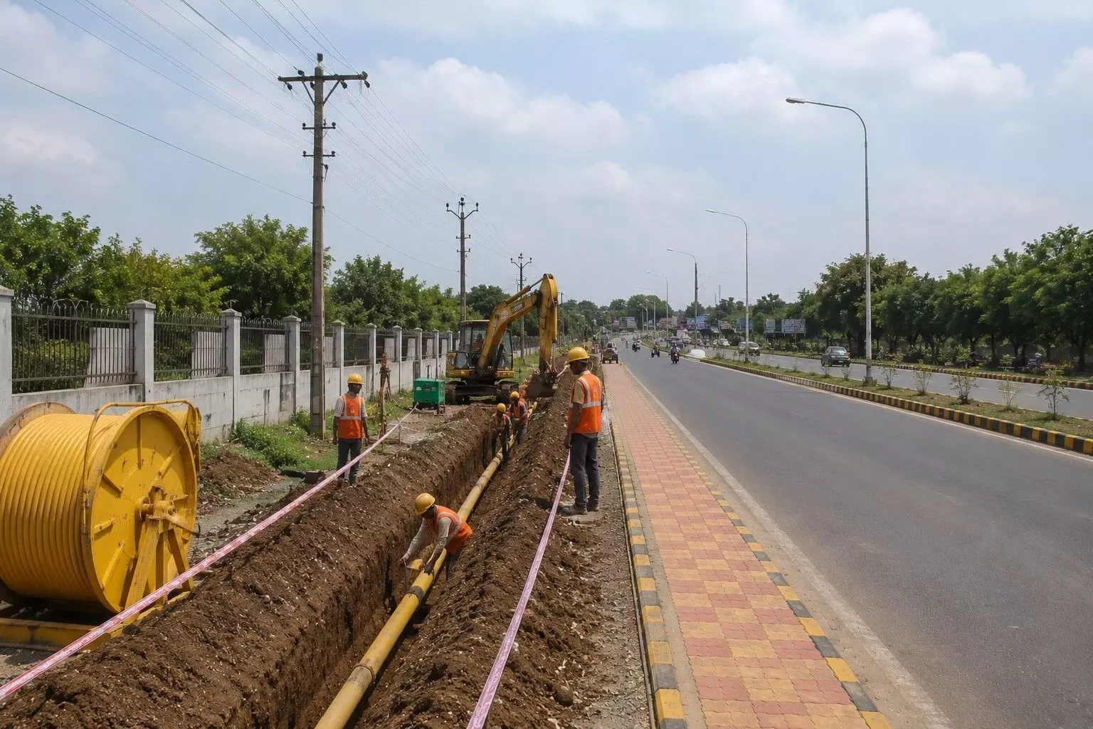 मिहान-सेज में गैस पाइपलाइन खुदाई से बिजली संकट -  उद्योग ठप, एयर इंडिया MRO का काम लड़खड़ाया