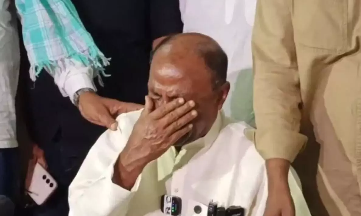 बिहार में RJD को लगा बड़ा झटका, पूर्व मंत्री शिवचंद्र राम ने दिया इस्तीफा, फूट-फूटकर रोए
