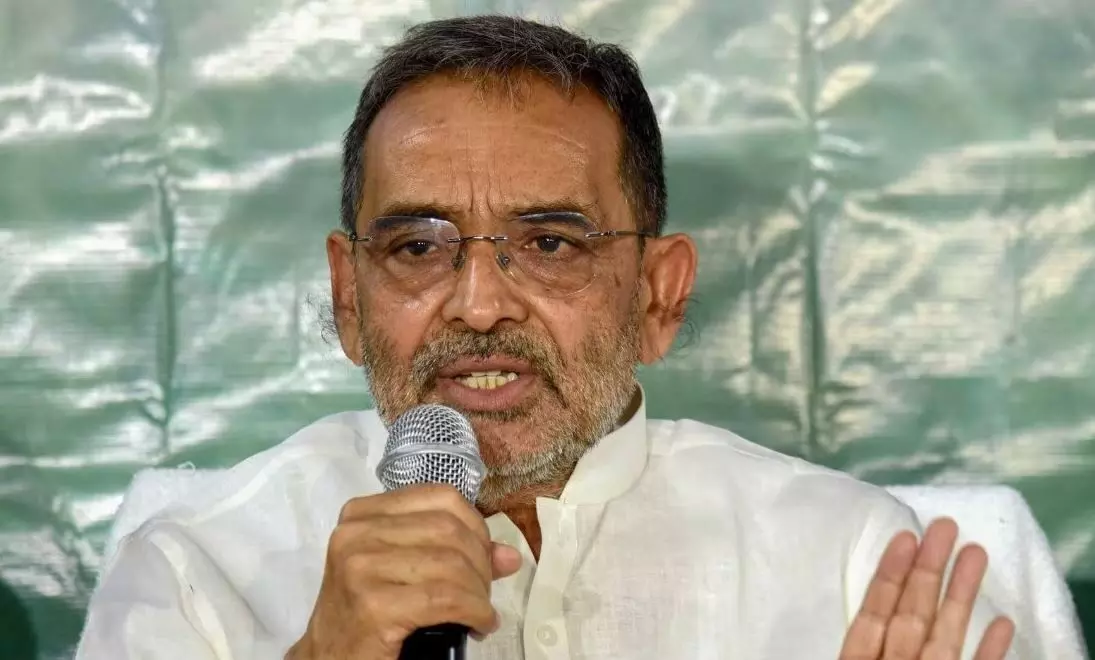 दीपक प्रकाश को MLC उम्मीदवार नहीं बनाए जाने पर उपेंद्र कुशवाहा की आई प्रतिक्रिया, कहा - ये सवाल तो… दीपक प्रकाश को MLC उम्मीदवार नहीं बनाए जाने पर उपेंद्र कुशवाहा की आई प्रतिक्रिया, कहा - ये सवाल तो…