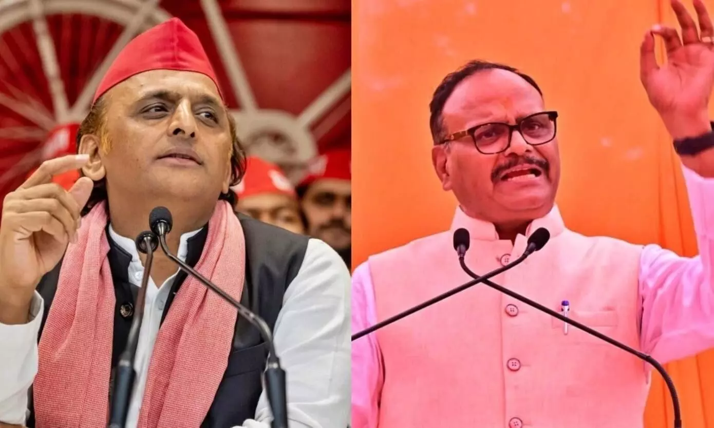 सपा और बीजेपी नेताओं के बीच तीखी नोकझोंक, अखिलेश यादव ने अयोध्या मंदिर को लेकर दिया था बयान