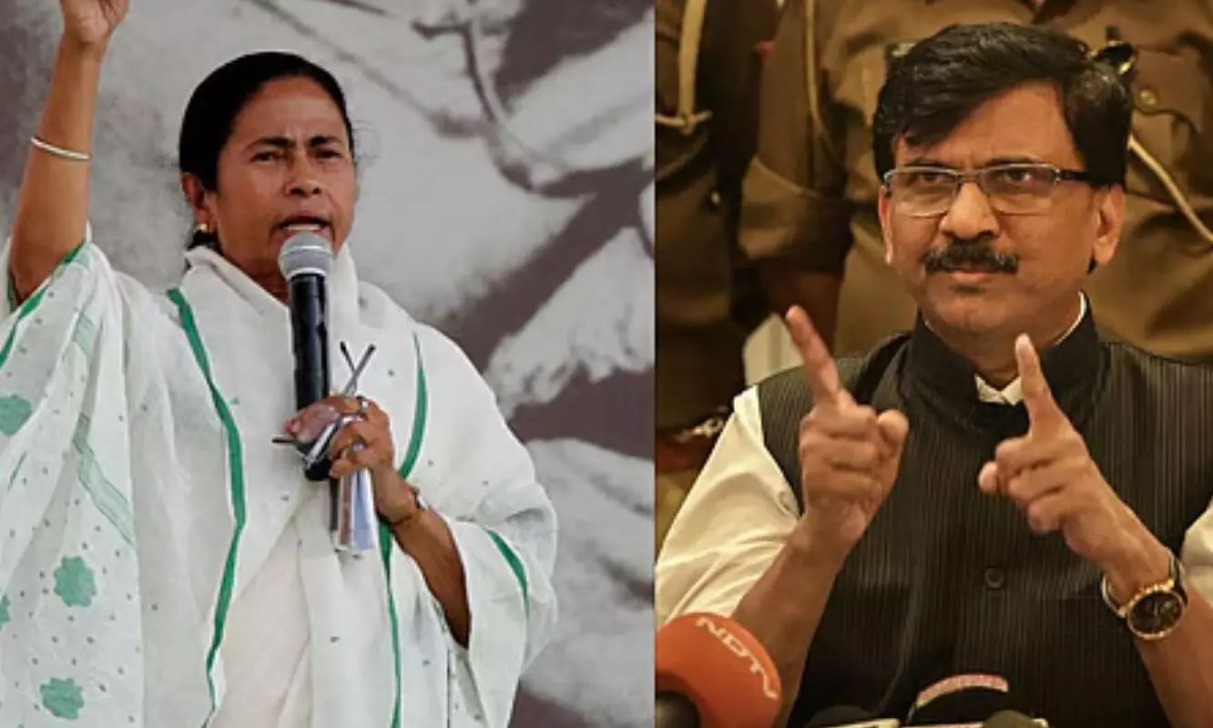 TMC के कांग्रेस में विलय की अकटलों पर उद्धव गुट ने क्या कहा? मीनाक्षी नटराजन के मामले पर भी दी प्रतिक्रिया TMC के कांग्रेस में विलय की अकटलों पर उद्धव गुट ने क्या कहा? मीनाक्षी नटराजन के मामले पर भी दी प्रतिक्रिया