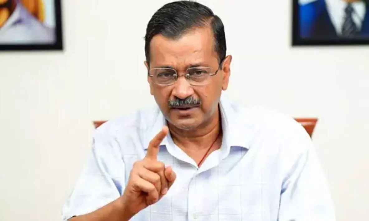 ट्रंप को धन्यवाद बोलने पर केजरीवाल ने पीएम मोदी पर साधा निशाना, कहा- भारत के मान-सम्मान को गिरवी रखा ट्रंप को धन्यवाद बोलने पर केजरीवाल ने पीएम मोदी पर साधा निशाना, कहा- भारत के मान-सम्मान को गिरवी रखा