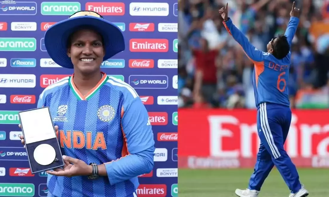 5 विकेट लेकर पाकिस्तान के बल्लेबाजों की तोड़ दी करम, प्लेयर ऑफ द मैच चुने जाने पर क्या कहा? 5 विकेट लेकर पाकिस्तान के बल्लेबाजों की तोड़ दी करम, प्लेयर ऑफ द मैच चुने जाने पर क्या कहा?