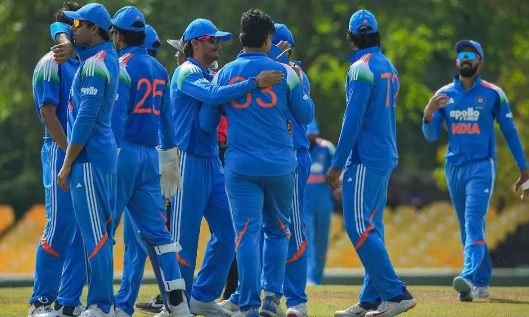 करो या मरो मुकाबले में भारत-ए की शानदार जीत, अफगानिस्तान-ए को 101 रन से हराकर फाइनल में बनाई जगह करो या मरो मुकाबले में भारत-ए की शानदार जीत, अफगानिस्तान-ए को 101 रन से हराकर फाइनल में बनाई जगह